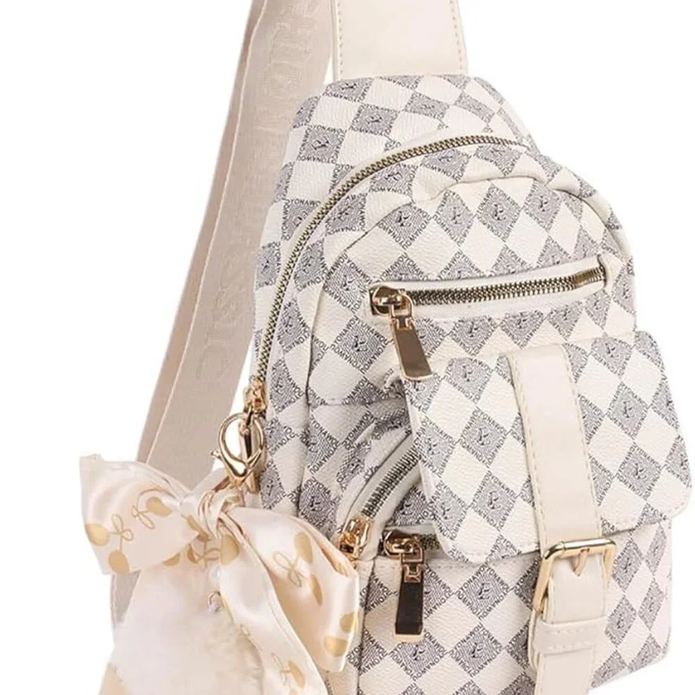 Women's leather crossbody bag